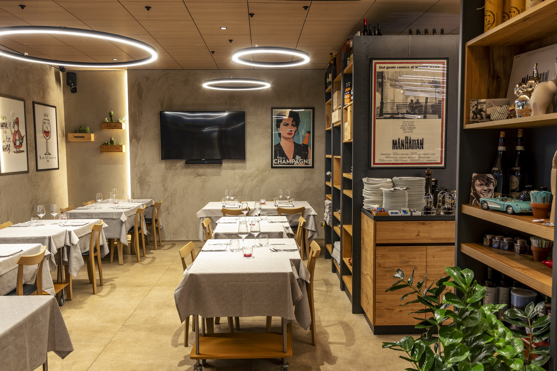 ristorante romantico moderno porto sant'elpidio